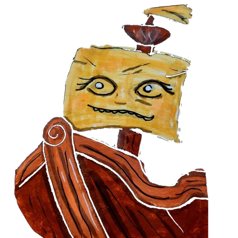 Avalon as Betty the Talking Ship